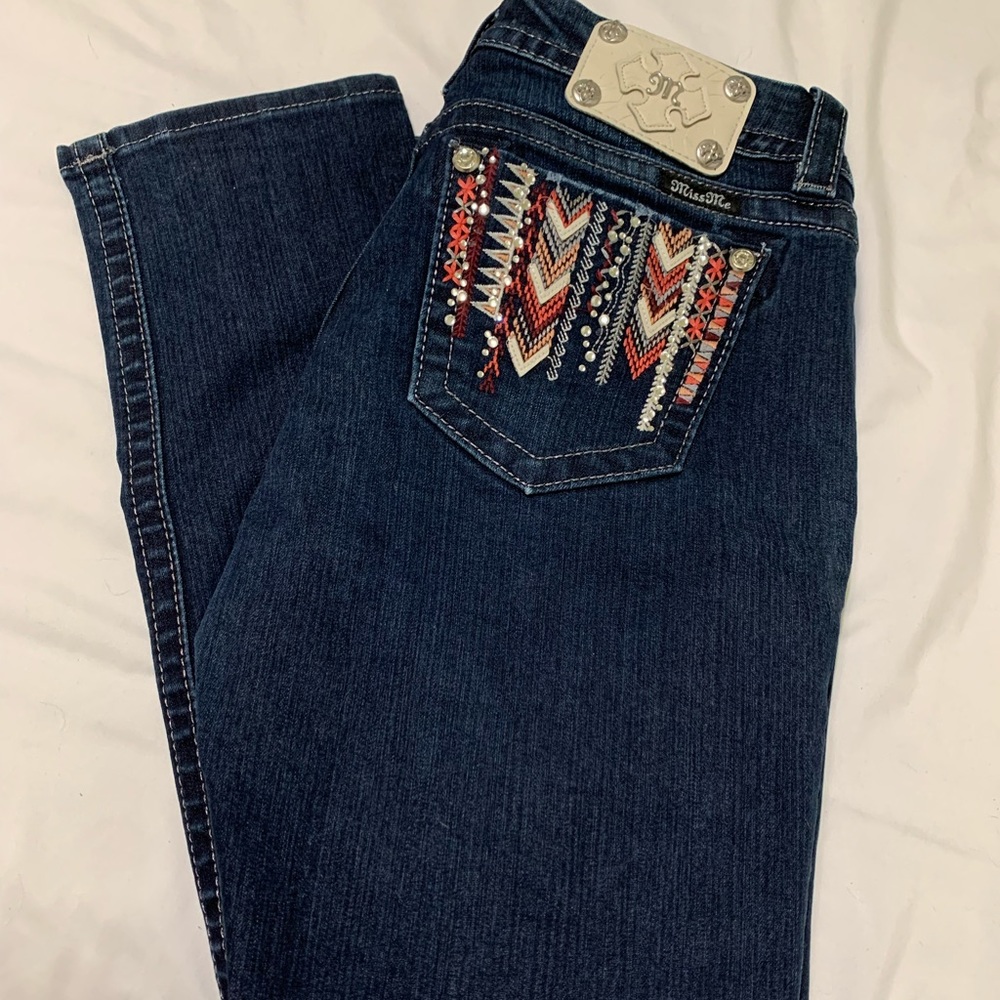 Miss Me Jeans 29 mid-rise easy skinny